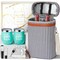 Birthday Gifts for Women Men - Mothers Day Wine Gift Baskets For Woman Mom, Her, Women, Friend, Wine Lovers, Self Care Package, Insulated Wines Tote Bag Carrier w/ Tumblers & Wines Accessories Set